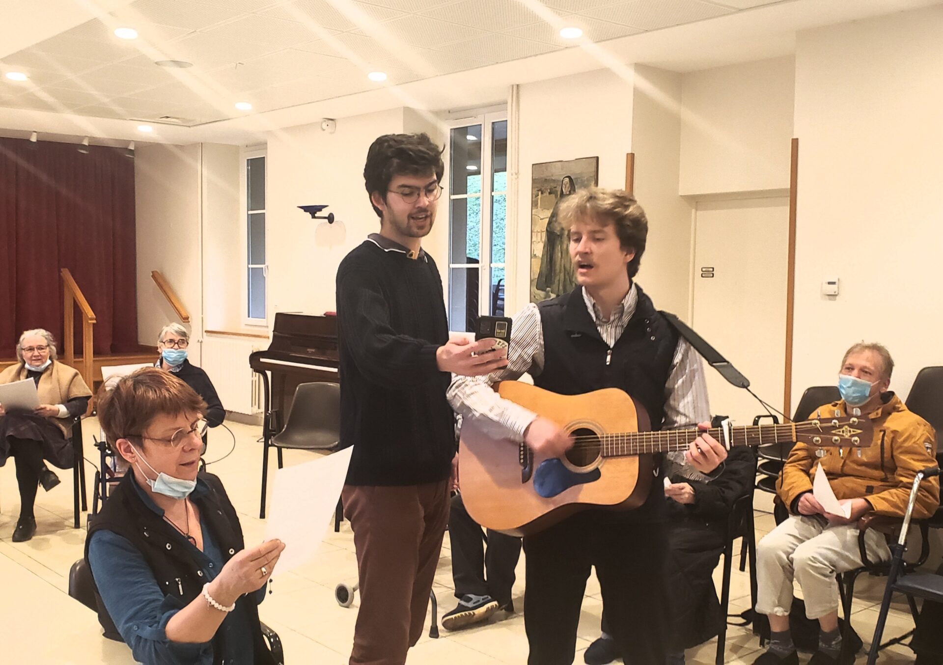 Saint Etienne – Rencontre avec des jeunes