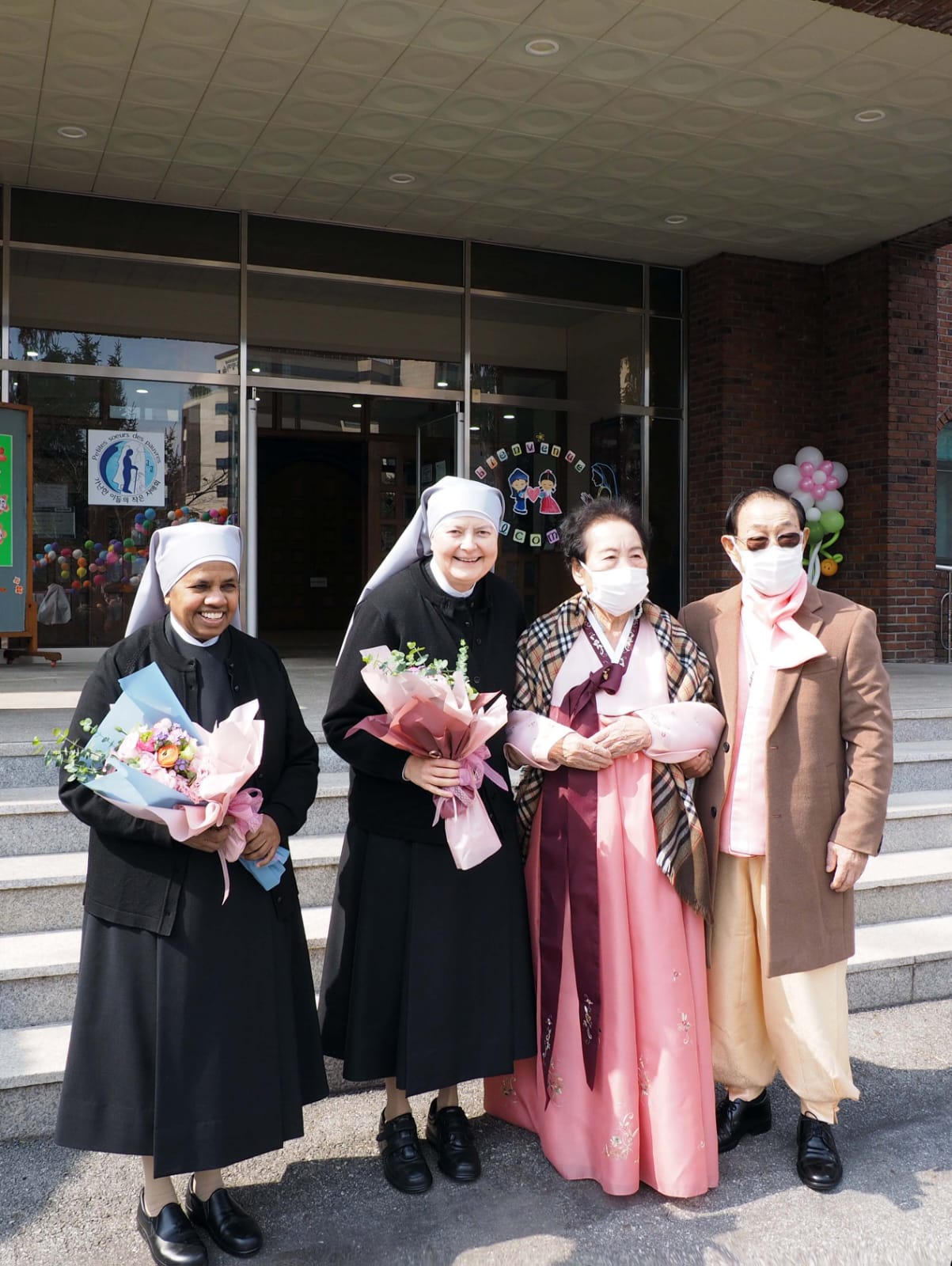 Visite de Mère générale à Suwon (Corée du Sud)